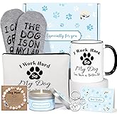 Dog Mom Gifts for Women,Unique Birthday Gift For Dog Lovers,Gag Gifts for New Puppy Fur Baby Owners,Dog Themed Gift Basket for Sister,Wife,Mothers Day Gift Basket for Mom