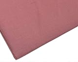 M & J Plain Dusty Pink Fabric 45 inch 112 cm Wide 40 Colours 4 Metre
