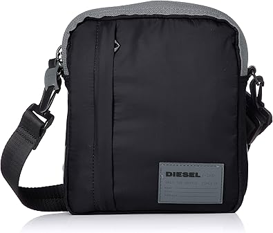 Amazon ディーゼル Diesel メンズ カラーブロック クロスボディバッグ Xpr230 Uni ブラック T8013 ボディバッグ ワンショルダー