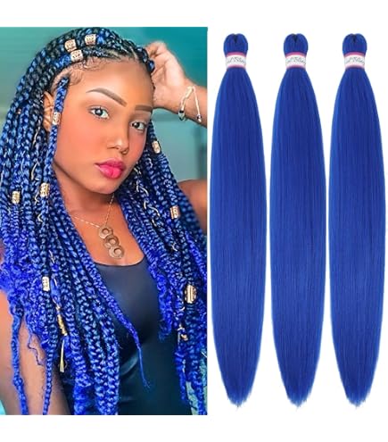 Amazon.com : Unionbeauty 26 Inch Pre Stretched Braiding Hair 2