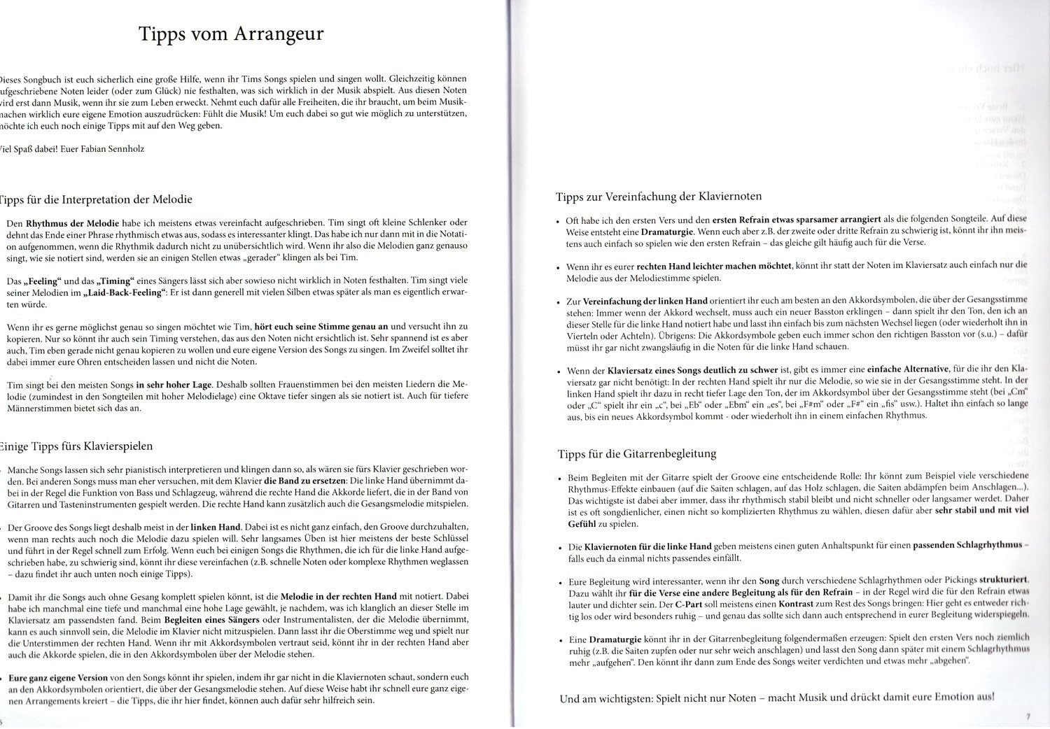 Tim Bendzko Still Man The Song Book 11 Songs Arranged For Piano Vocals And Guitar S First Single Not Machine With Colourful Heart Note Clip Amazon De Musical Instruments