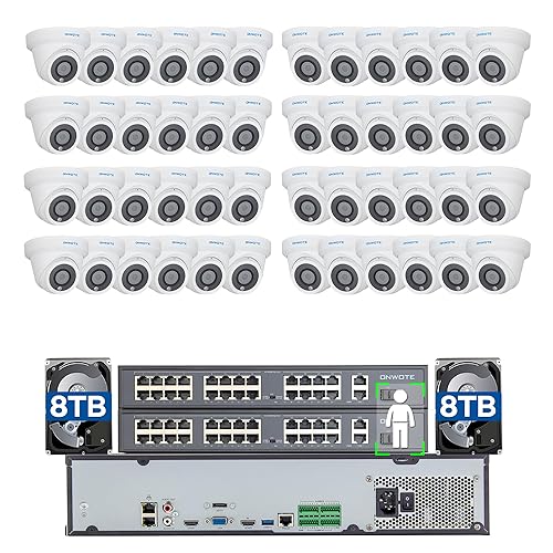 ONWOTE 64 Channel Security Camera System, 64CH 12MP Commercial - Main Image