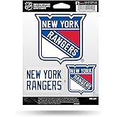 Rico Industries NHL Hockey Carbon Fiber Design Triple Sticker Sheet