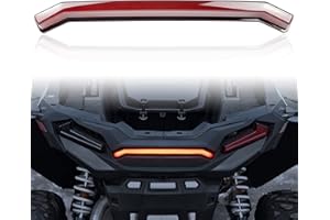 LDETXY LED Center Tail Light for Sportsman/RZR XP 1000 Turbo, Rear Center Accent Lamp Taillight Brake Light Assembly for Polaris RZR XP 1000 Turbo/Sportsman 1000 XP Accessories 2019-2023 - Red