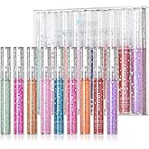 Aseawave Girls Lip Gloss, Shimmery Lip Glosses for Girls Teens & Women, | Syrupy gloss| Glossy Finish| Long-lasting| Moisturizing| Highlighting| Natural-beauty | Lip Glow Set
