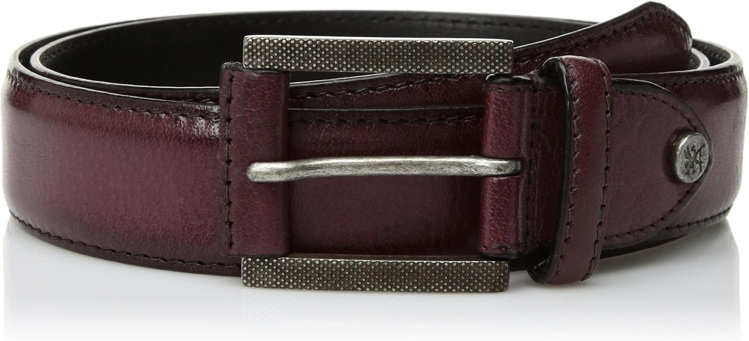 Stacy Adams Mens Metcalf Brogue Detailing Belt Belts Men