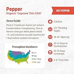Back to the Roots 100% Organic Seed Packet - Chili