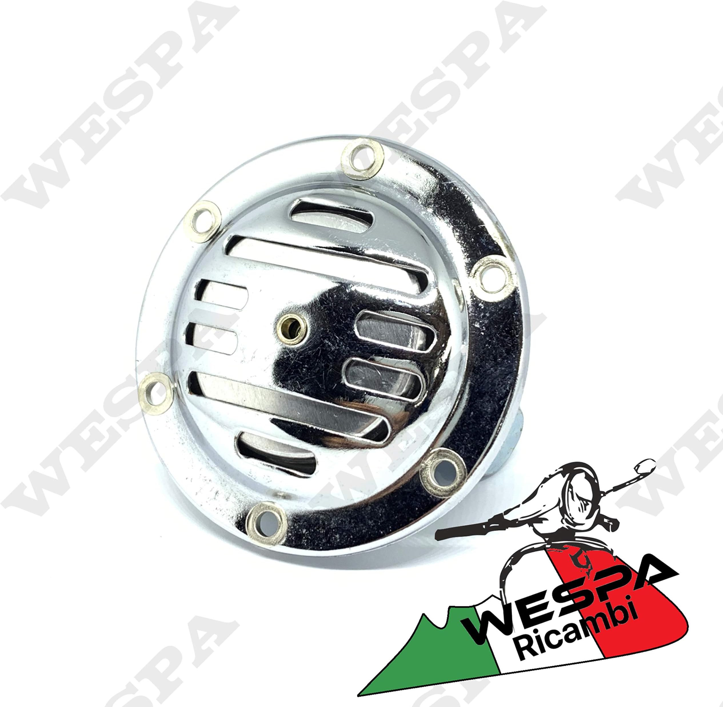 Horn 6 Volt Chrome Vespa 50 Special R L N 125 ET3 Primavera
