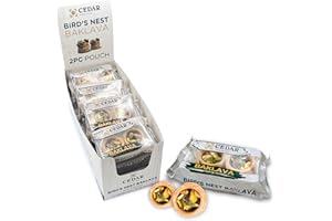 Cedar Pastries Pistachio Baklava 2-Pack On-The-Go Bird’s Nest (Case of 12)
