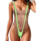 Deresagrl One Piece Swimsuits for Women Hairy Chest Bathing Suit Funny Novelty Fake Muscles Beachwear Borat Swimsuit