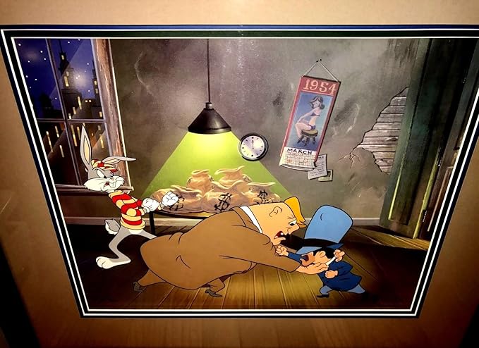 Warner Brothers Bugs Bunny Rocky Cel Bugs And Thugs Virgil Ross Cell Promo Page At Amazon S Entertainment Collectibles Store