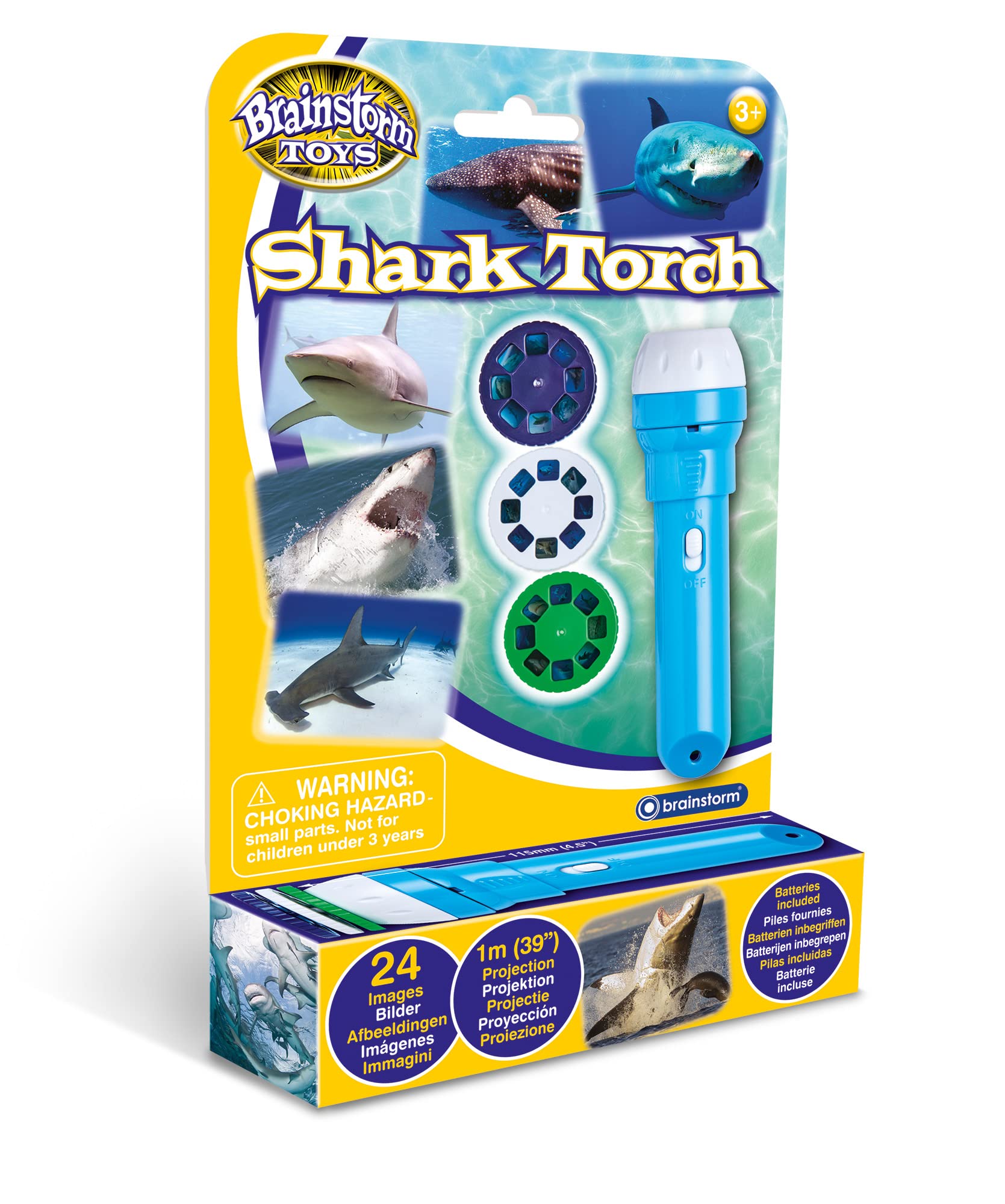 Brainstorm Toys Shark Torch & Projector