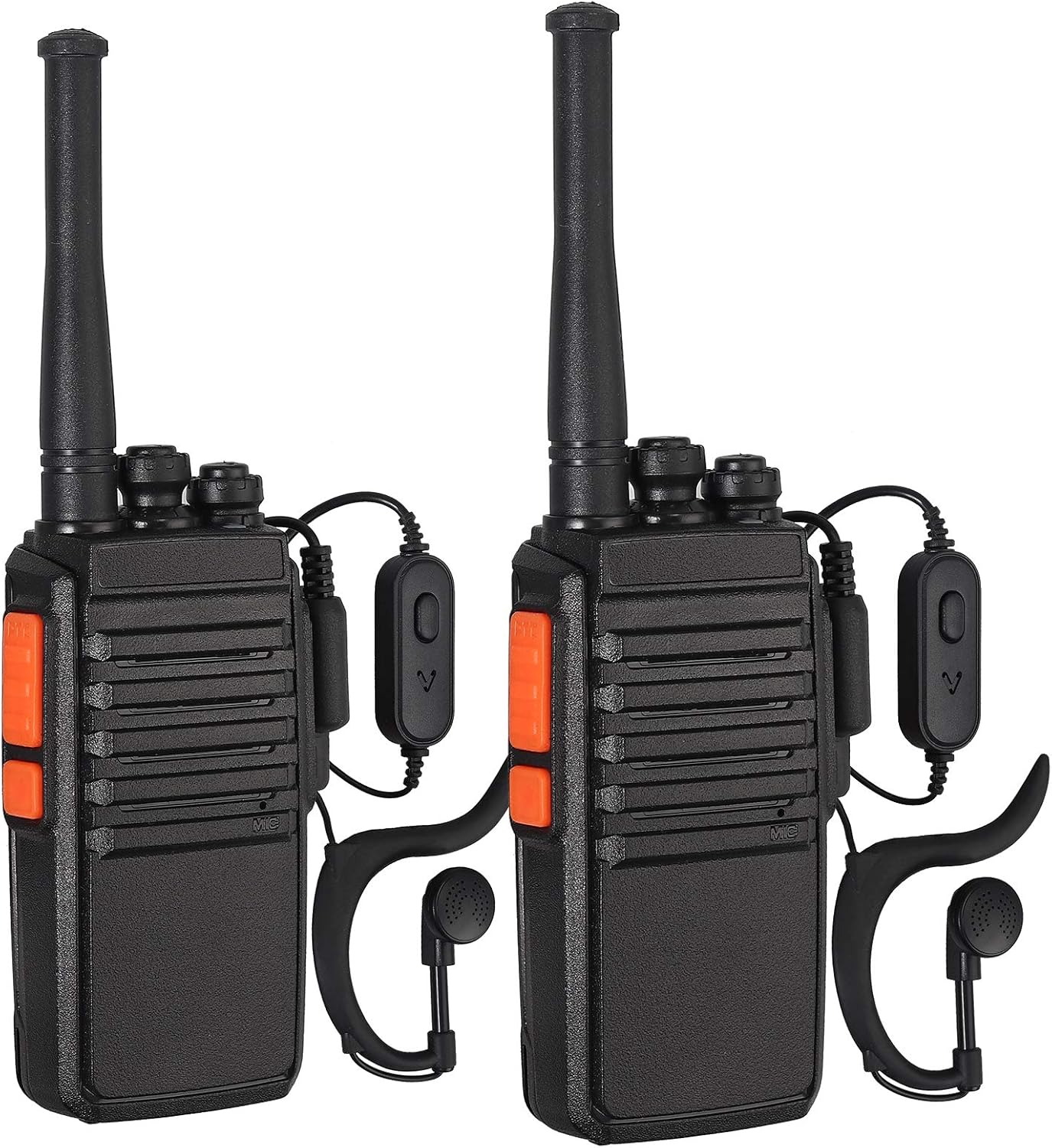 eSynic 2pcs Walkie Talkies Long Distance2 Way Radio Adult Walkie Talkie with 2Pcs Original