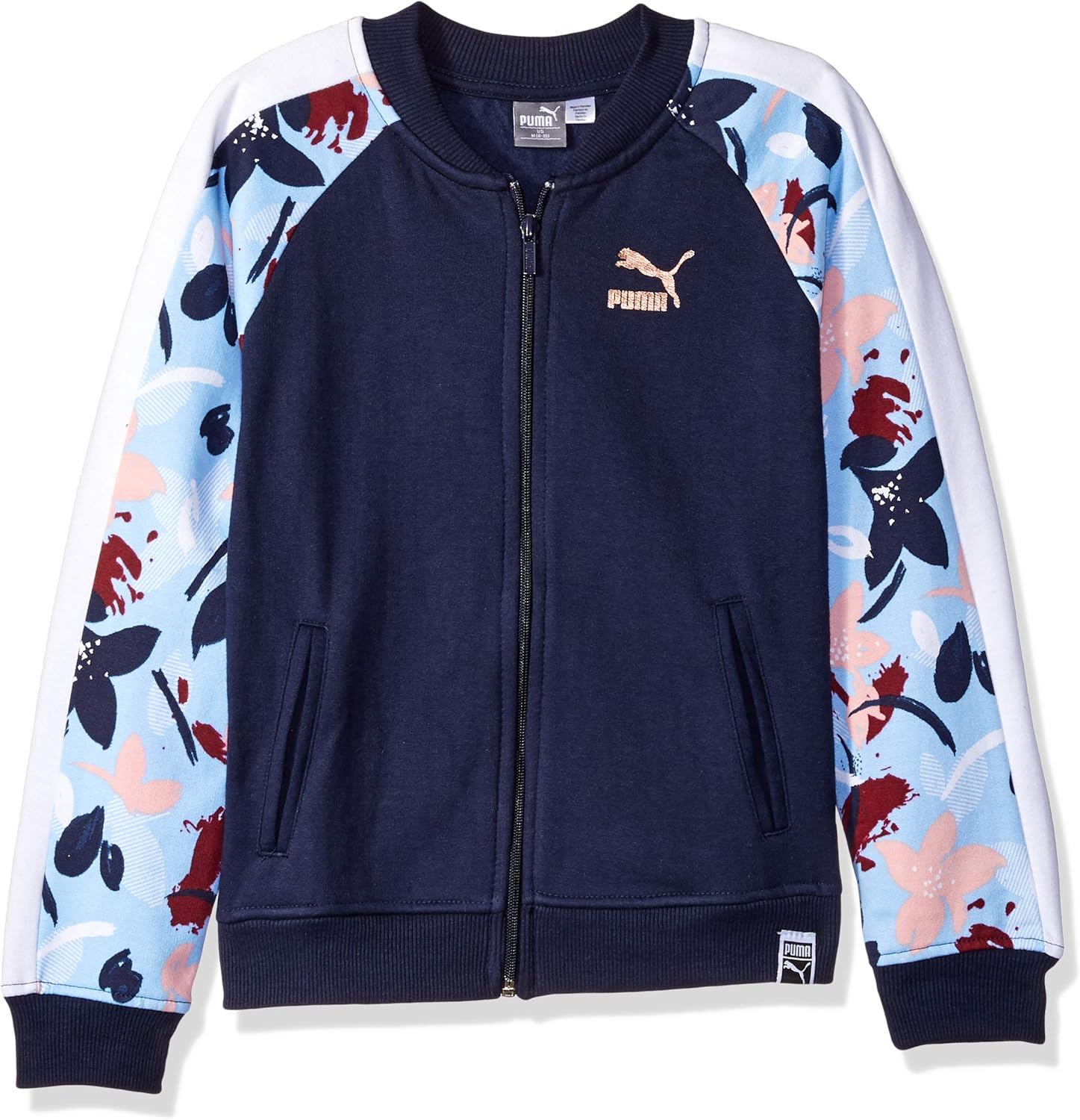 puma fleece track jacket