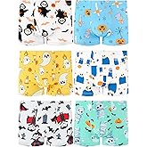 BliBliTaTa Boys' Underwear,Soft Cotton Tagless Panties for Toddlers' & Little Kids' Comfort,Breathable Boxer Briefs in Sizes 2T,3T,4T,5T,6T,7,8,10,12 Years Old,6-Pack Scarecrow-10