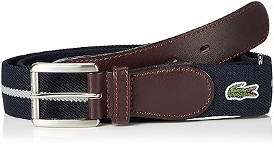Lacoste Surcingle Belt PLM0964: Navy