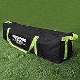 QUICKPLAY Soccer Equipment Bag – 55 x 15 x 15in Durable Carry Bag with Zipper Closure & Double Handles