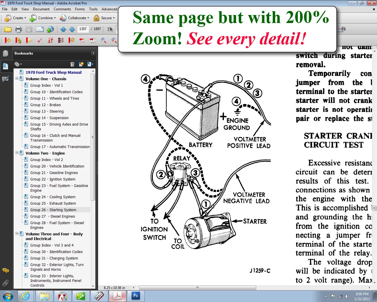 1970 Ford Truck Shop Manual: Ford Motor Company, David E. LeBlanc:  9781603710787: Amazon.com: Books