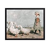 Poster Master Vintage To Pastures New Painting