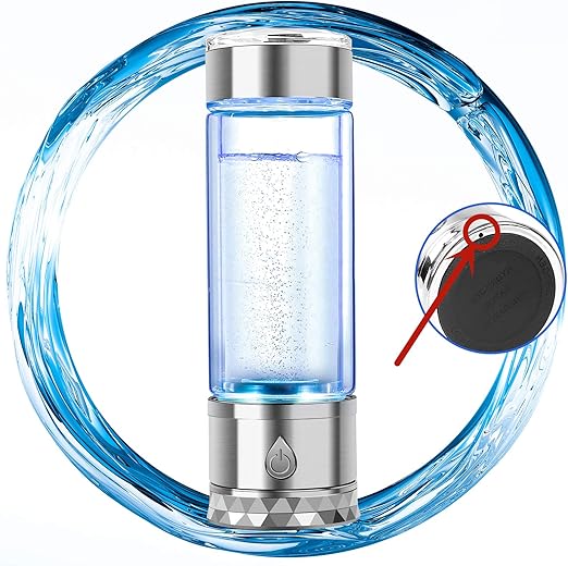 N.P Hydrogen Water Bottle Generator with Dual Chamber,PEM and SPE Technology,Up to