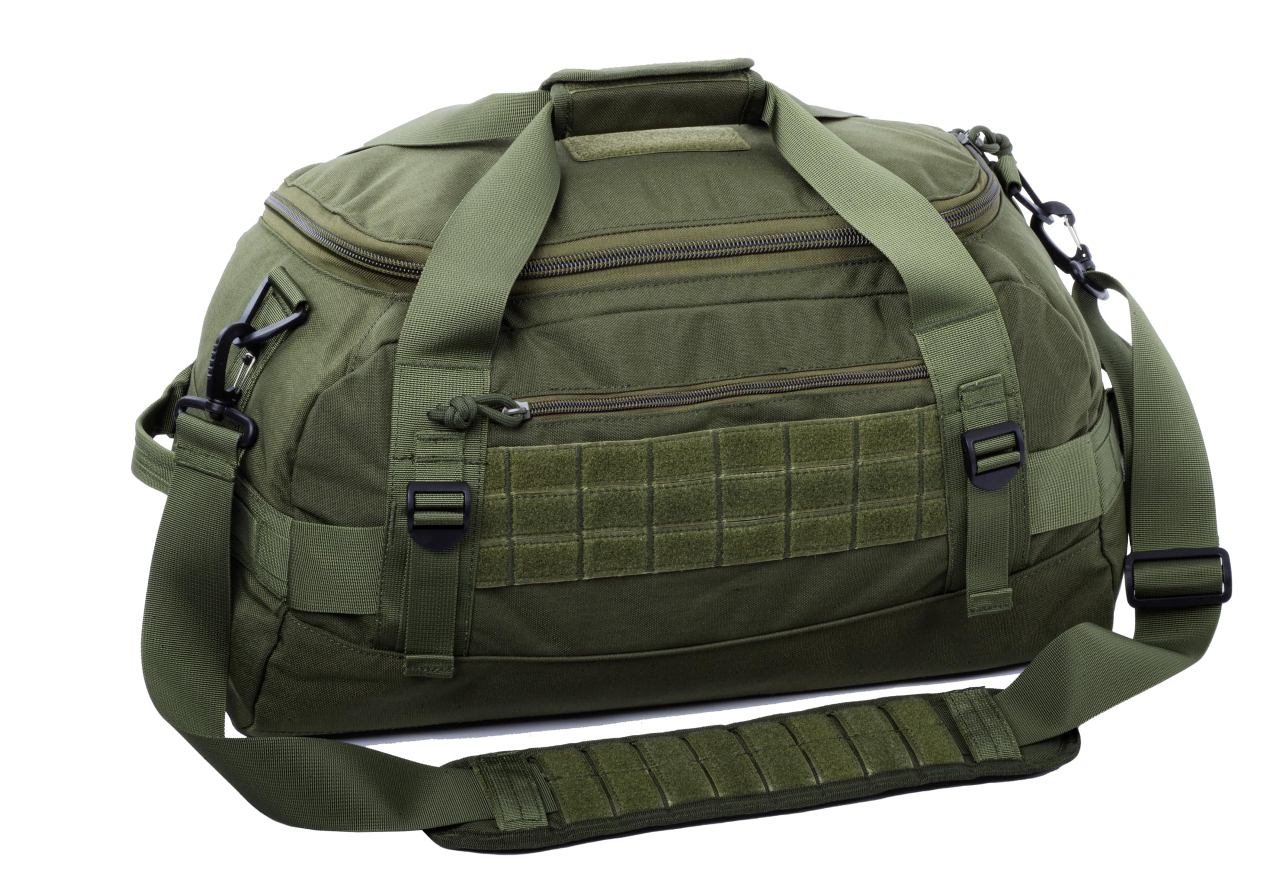 Photo 1 of Tactical Duffle Bag MOLLE Gear Bag Carry on Travel Duffel Bag. Ideal for Hunting, Shooting Range, Law Enforcement, Camping, Travel. 35L