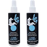 Lane Ghost Bowling Ball Cleaner Spray Kit 2-Pack, USBC Approved | Removes lane oil and stubborn marks, restores surface tack, helps extend ball lifespan