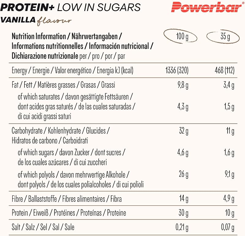 - Protein Plus - Low Sugar Multiflavour Box - 16x35g - Barretta proteica con fibre
