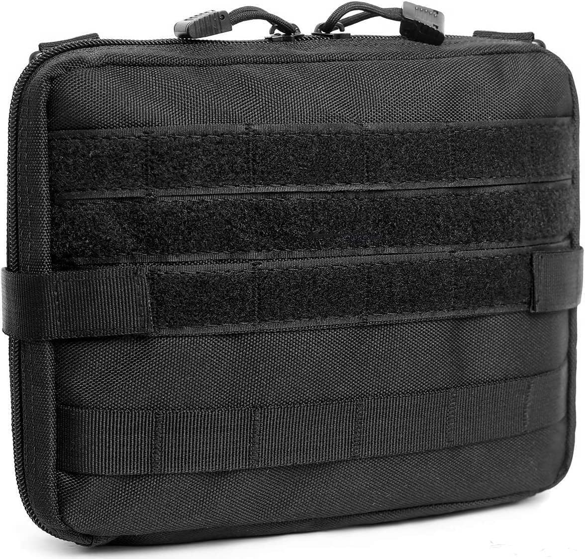 YONCONO Tactical Molle Pouch, Medical Admin EDC Utility Bag, Military Backpack Small Gear Gadget Organizer for Hunting Camping Outdoor