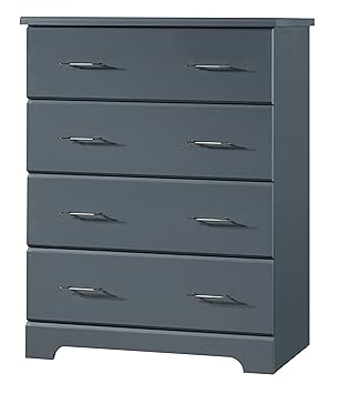 Amazon Com Storkcraft Brookside 4 Drawer Chest Gray Kids