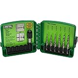 Greenlee DTAPKIT 6-32 to 1/4-20 6-Piece Combination Drill and Tap Set