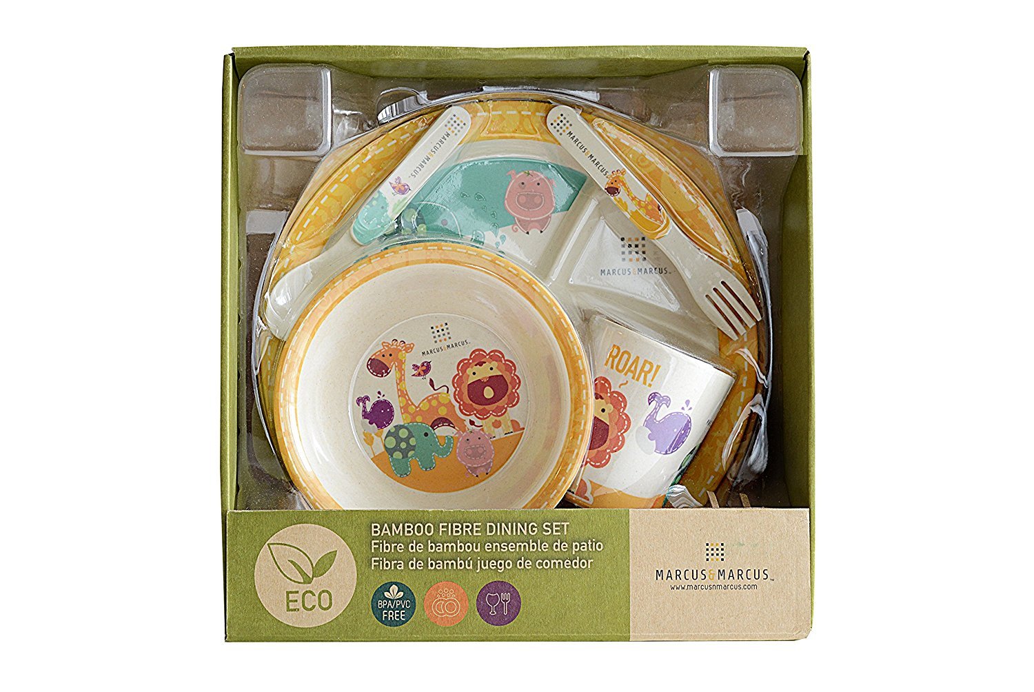 BambooFibreDinnerSet5pieceBabydinnerdiningset