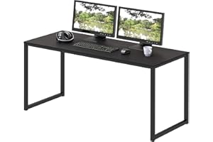 SHW Home Office 48-Inch Computer Desk, Black