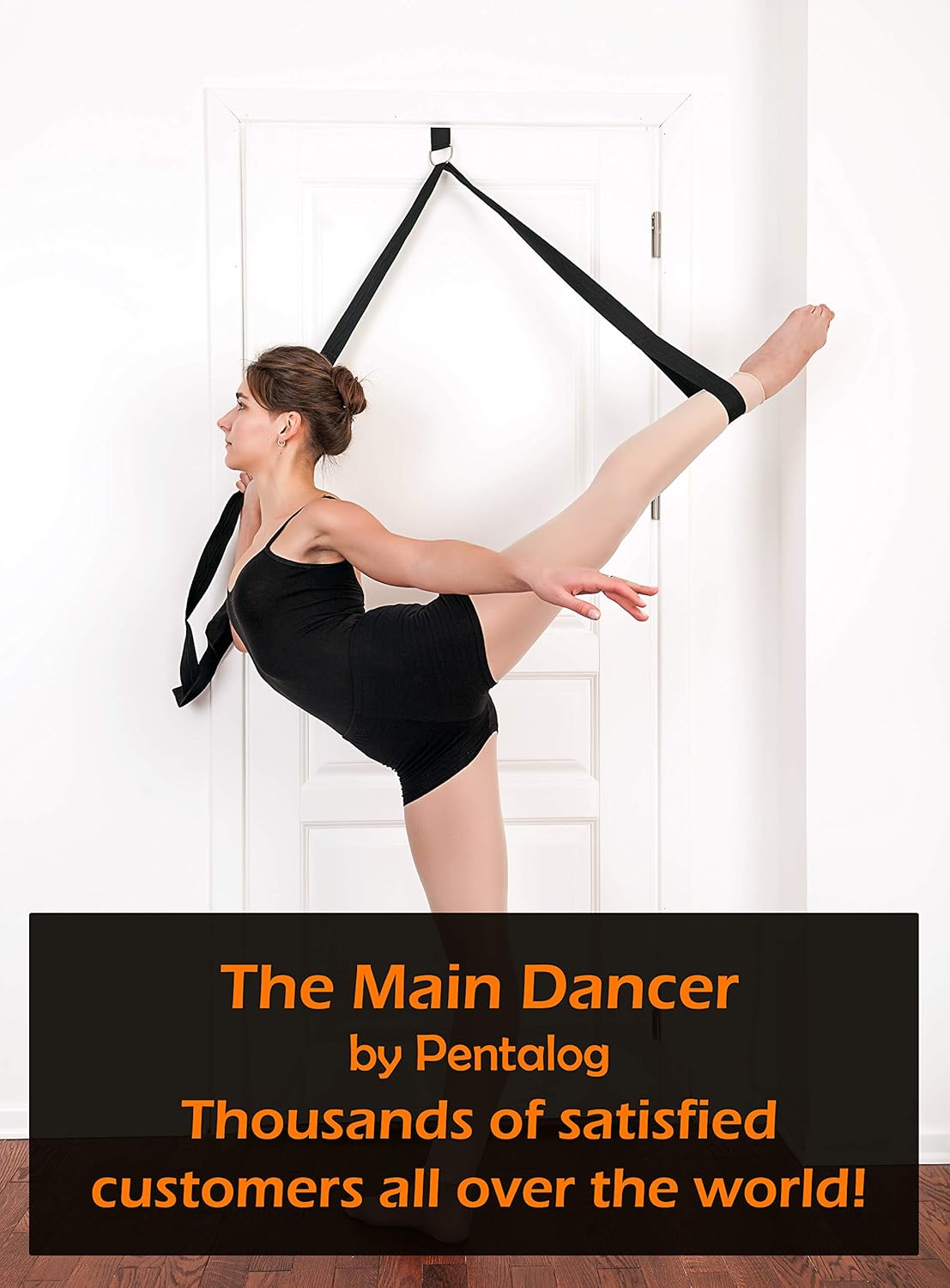 The Main Dancer - Stretch Band - to Improve Leg Stretching - Perfect Home Equipment for Ballet, Dance and Gymnastic Exercise - Excellent Gift for Your Friends and Loved Ones - Made in Europe : Sports & Outdoors