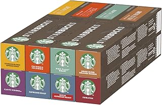Starbucks by NESPRESSO Kaffeekapseln Probierset (8 Varianten), 80 Kapseln (8 x 10)