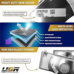 USR 84-96 XJ SUV Front Lights – Side Parking and