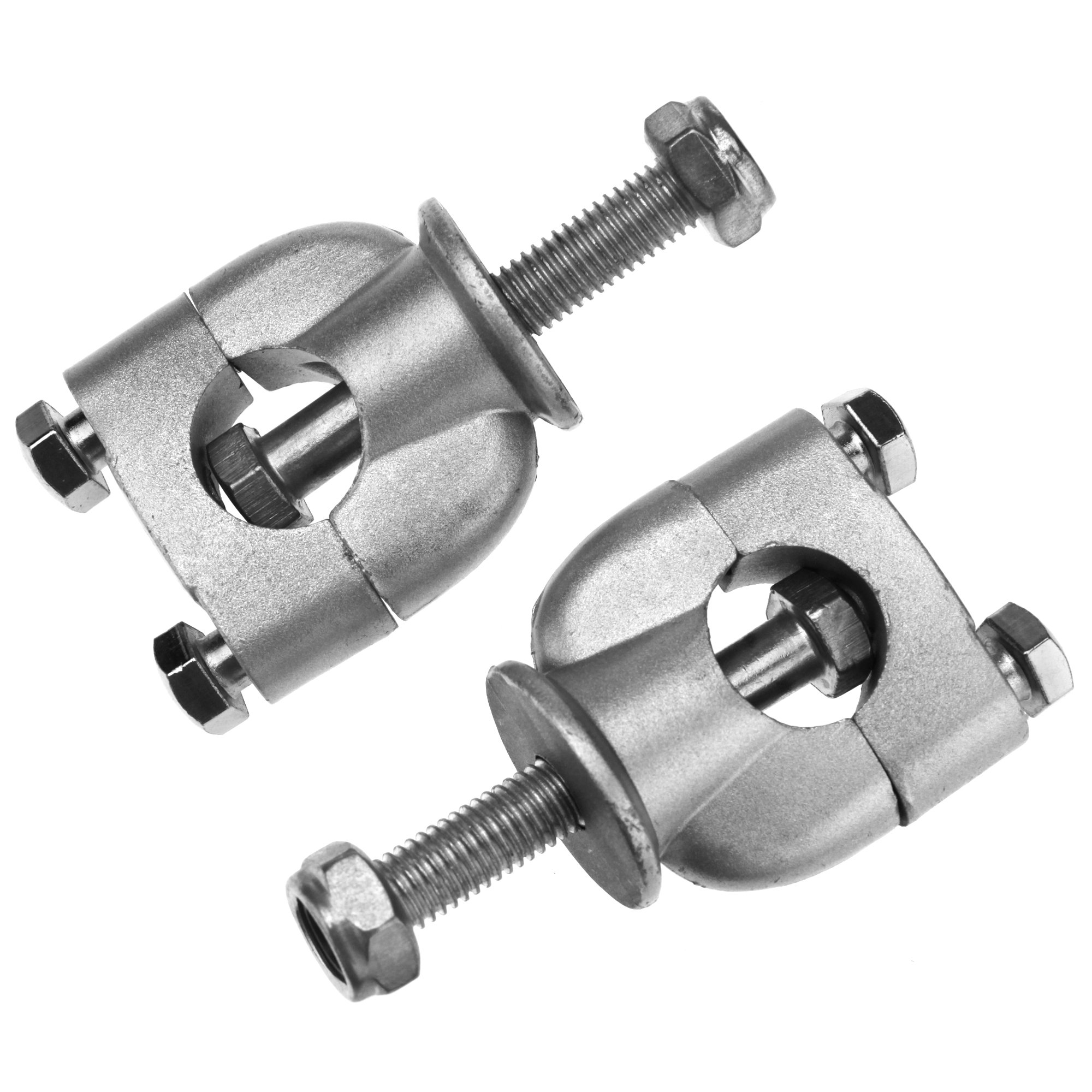 2pcs Motorcycle Dirt Bike ATV Handlebar Riser Mount Clamps 22mm 7/8"