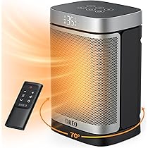 Dreo Space Heater, 2022 セラミックファンヒーター Dreo Space Heater Indoor, 25