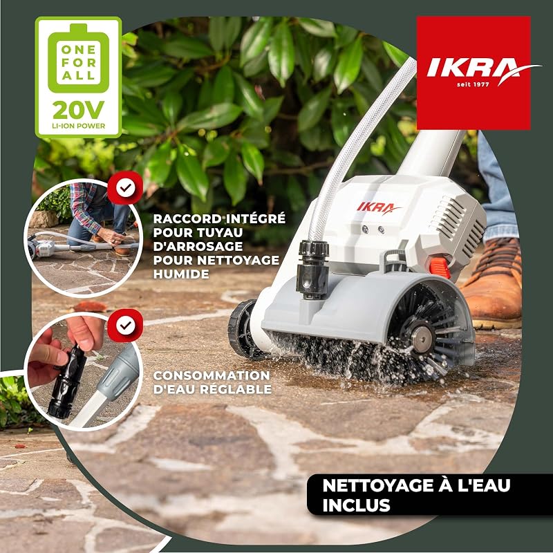 nettoyeur de surfaces et de joints à batterie Vario Brush IATR 20