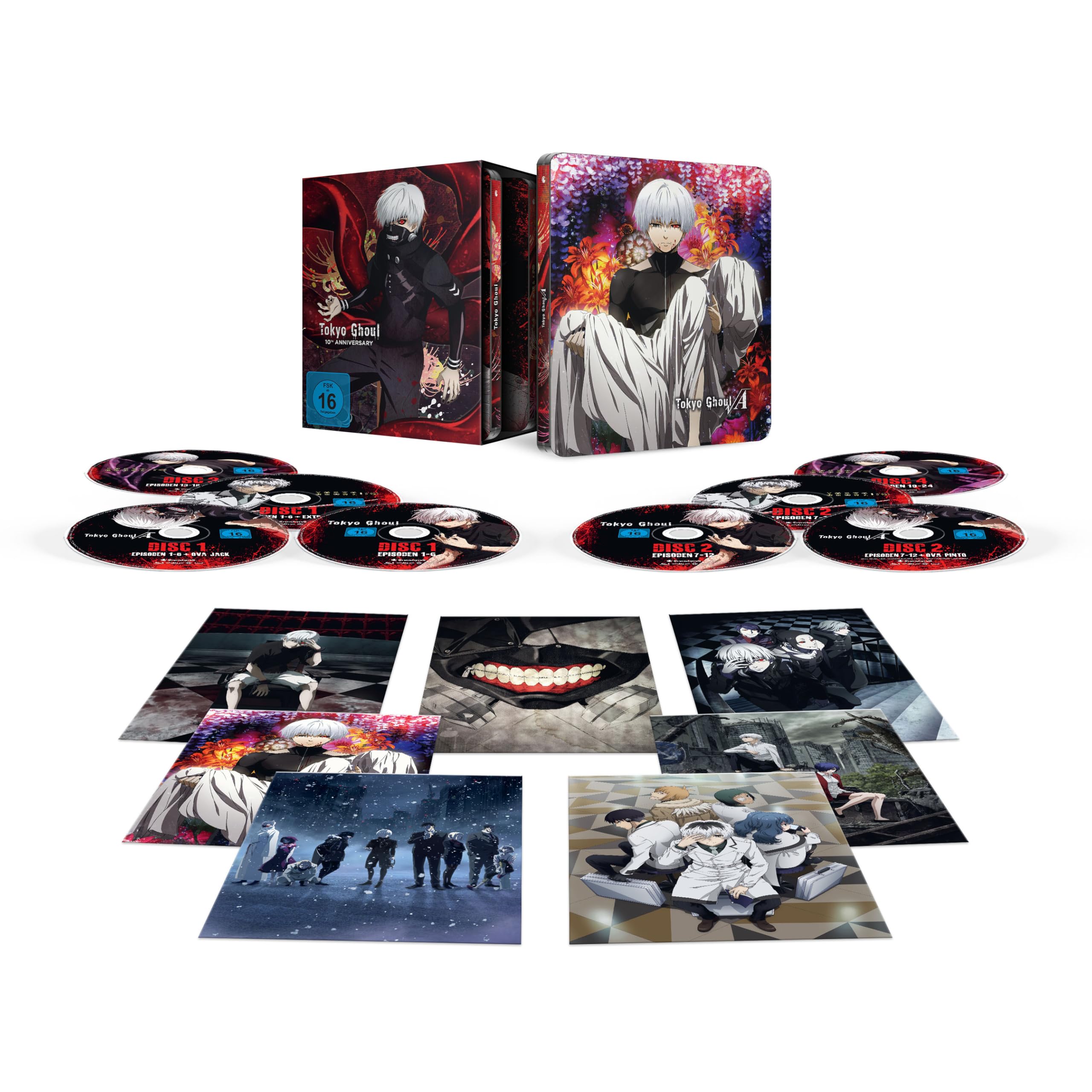 Tokyo Ghoul - The Complete Series - 10th Anniversary Box Set - [Blu-ray] 3