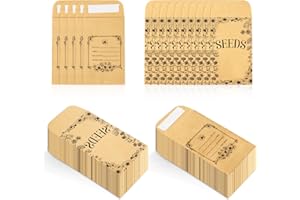 200pcs Envelopes Resealable, 1.97 x 3.94 Inch Saving Packets Storage Envelopes Memorial Small Organizer for Collecting