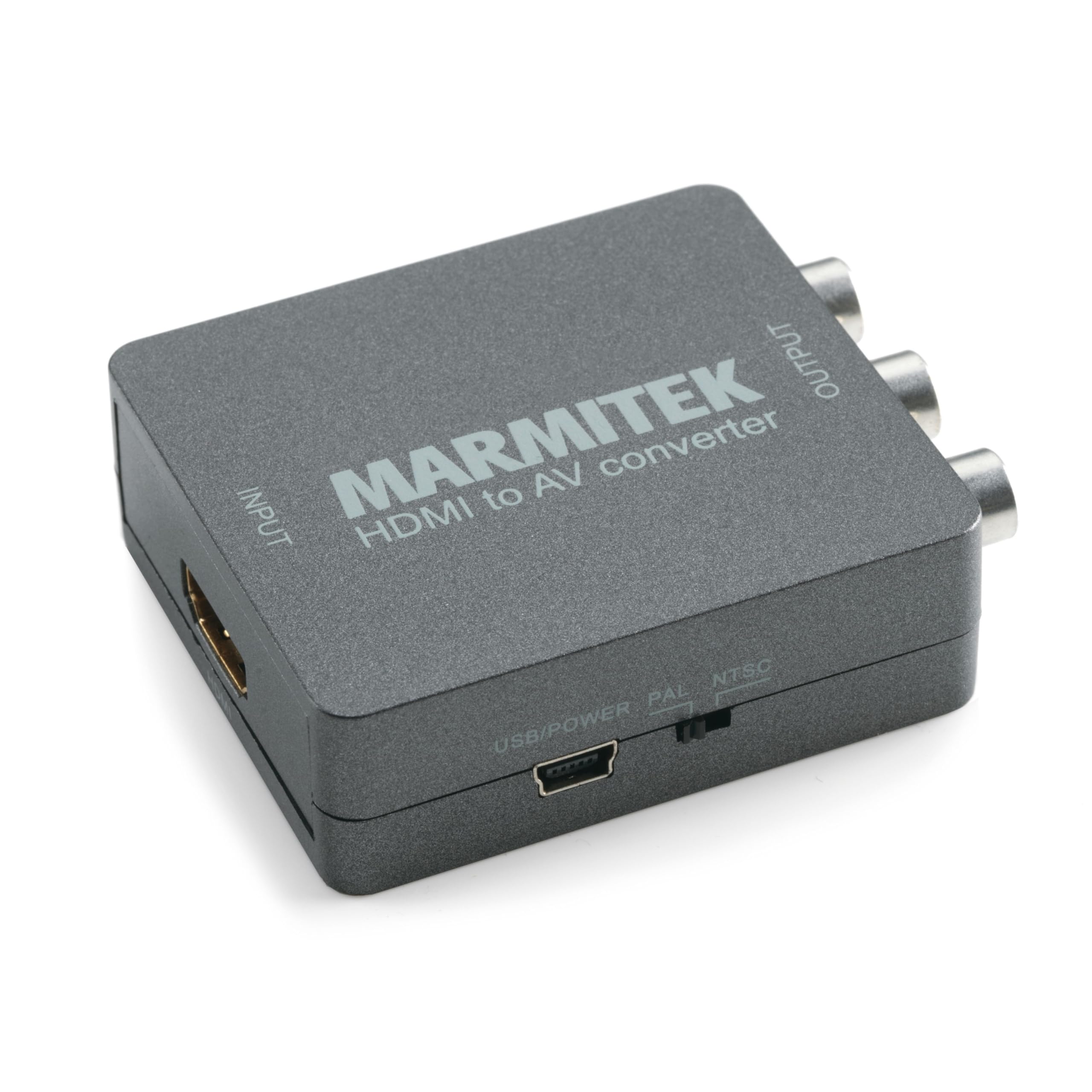 HDMI to RCA adapter - Marmitek Connect HA13 - Digital Video Converter - SCART - Composite - PAL - NTSC - 1080P - Full HD - New AV source with old TV - No software required