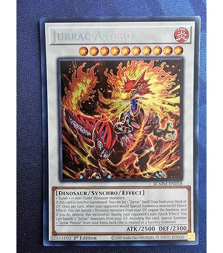 Amazon.com: Jurrac Volcano - BLMM-EN019 - Secret Rare