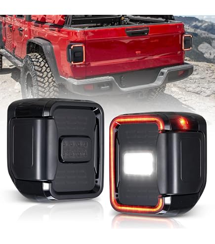 Amazon.com: BUNKER INDUST LED Tail Lights Fit for Jeep Gladiator