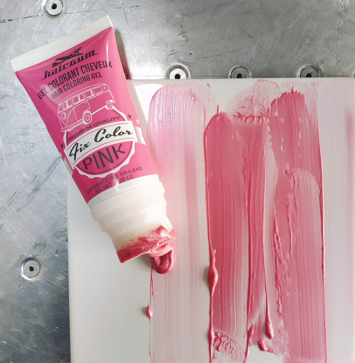 Hairgum Fuchsia Fix Colour Cream 30ml, 1 ml (Pack of 30) - Image 3