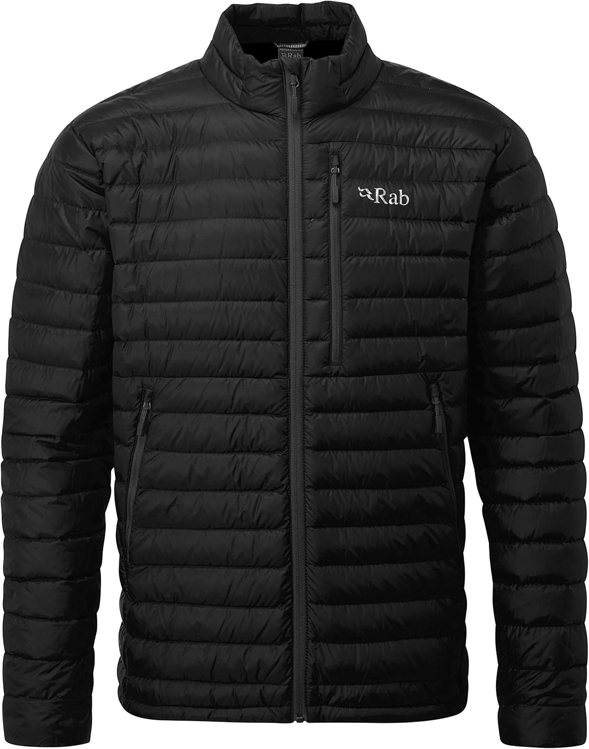 rab microlight parka black