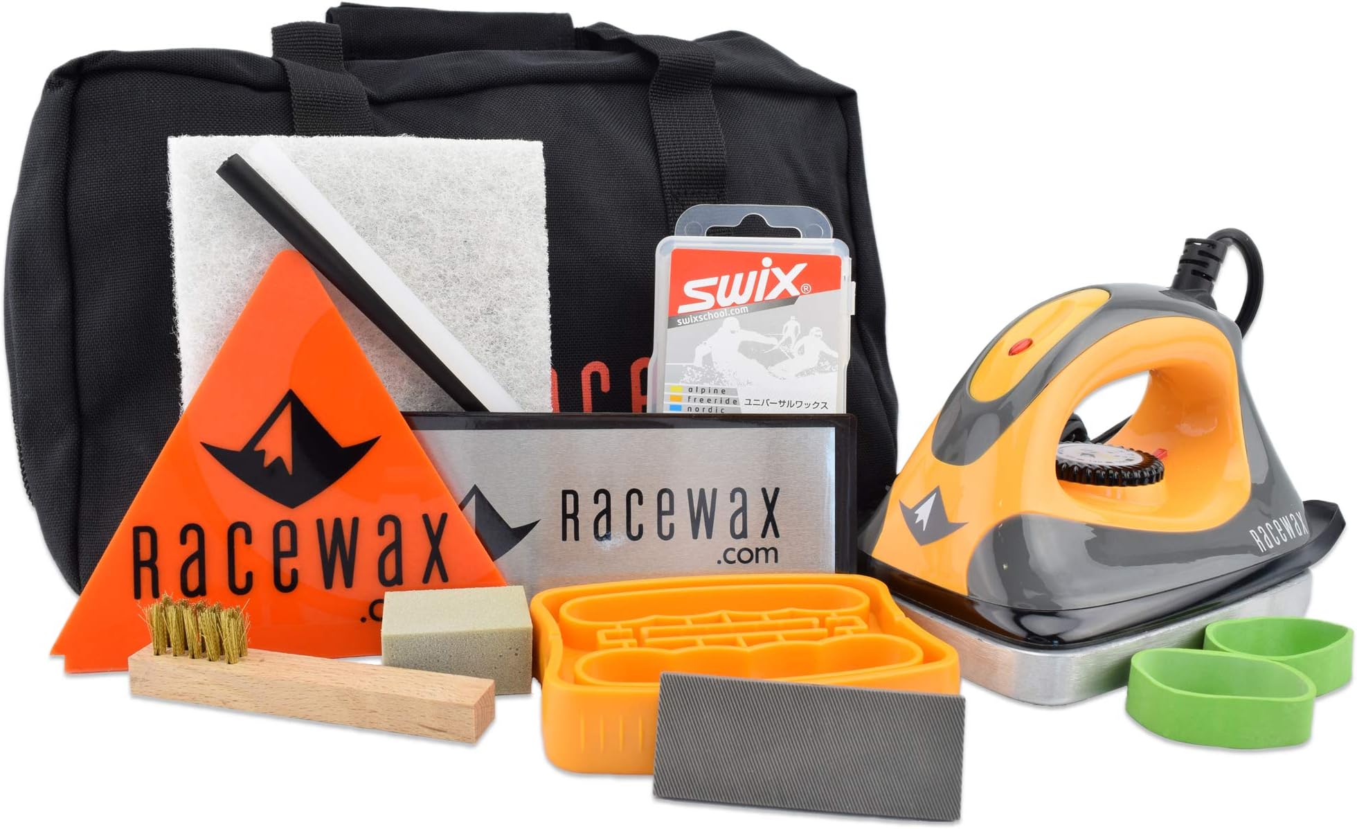 RaceWax EZ-Tune Ski Snowboard Wax Tuning Kit