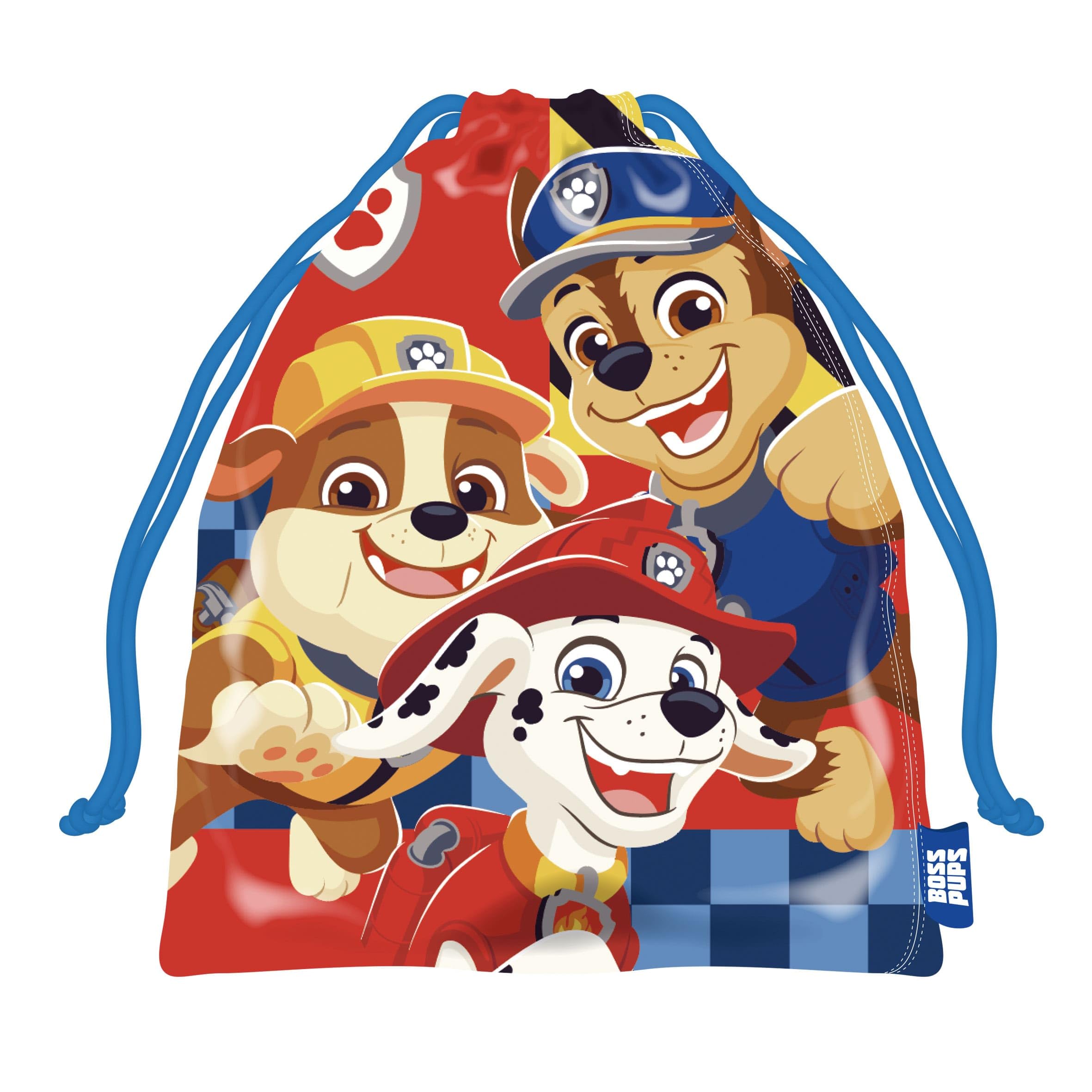 ARDITEX PW16439 Nickelodeon Paw Patrol Snack Bag 26.5X21.5cm, multicoloured, Minimalistic