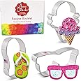 Summer Fun Cookie Cutters 3-Pc. Set Made in the USA by Ann Clark, Flip Flop, Sunglasses, Ice Cream Cone