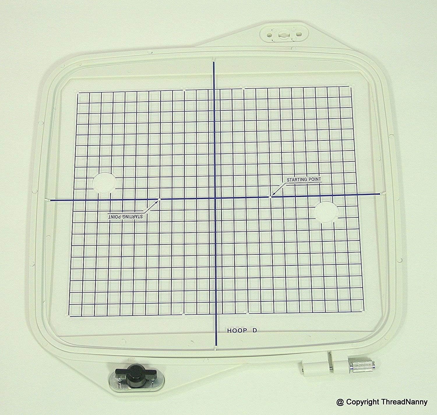 New Janome GIGA HOOP D for Janome Memory Craft 300e/350e/9500/9700 1000, 10001 Bernina Deco 330/340 Elna 8200, 8300 & 8600 Embroidery Machine from ThreadNanny by ThreadsNanny