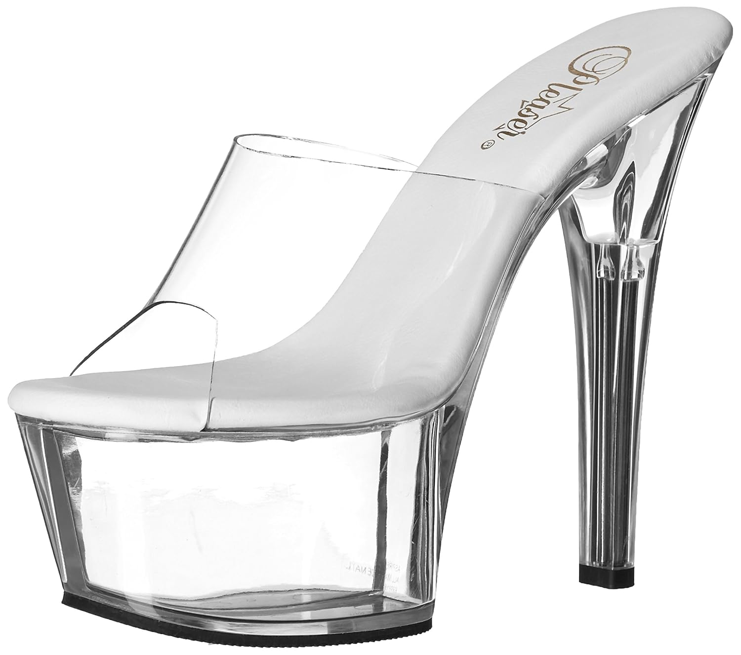 pleaser women's asp601/c/m platform sandal